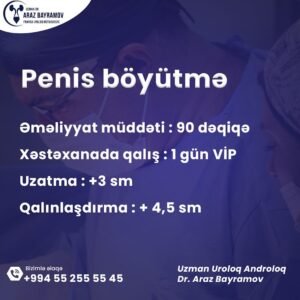 Uroloq Androloq Dr. Araz Bayramov